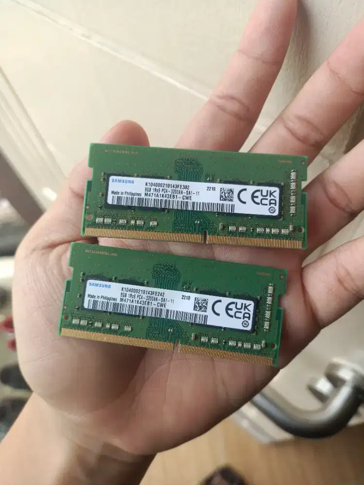 RAM Laptop 16gb DDR4 (8x2) 3200mhz - Sodimm