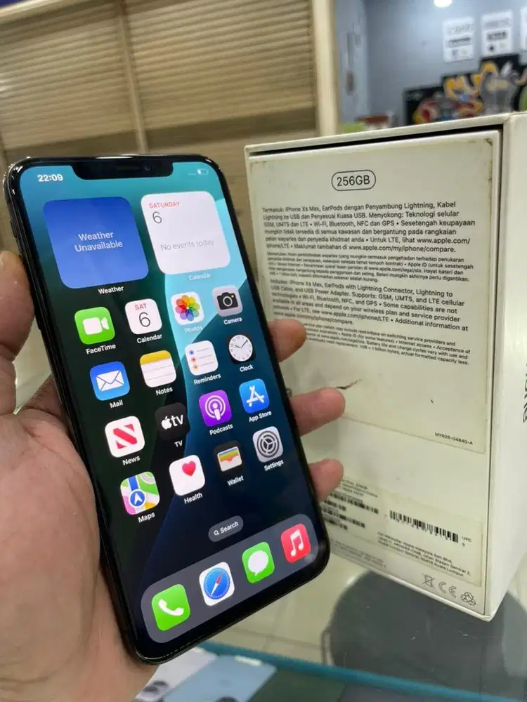 iphone xs max 256 inter original