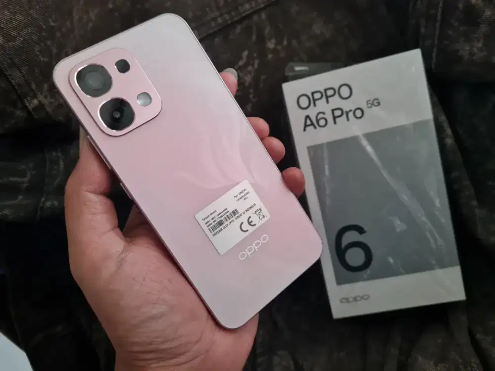 Oppo A6 pro 5G ram 8/256gb mulus like new fullset original