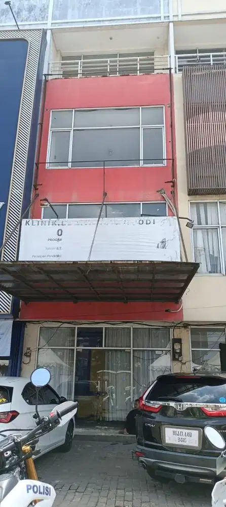 Di jual ruko 4 lantai di jalan raya transyogie samping plaza cibubur