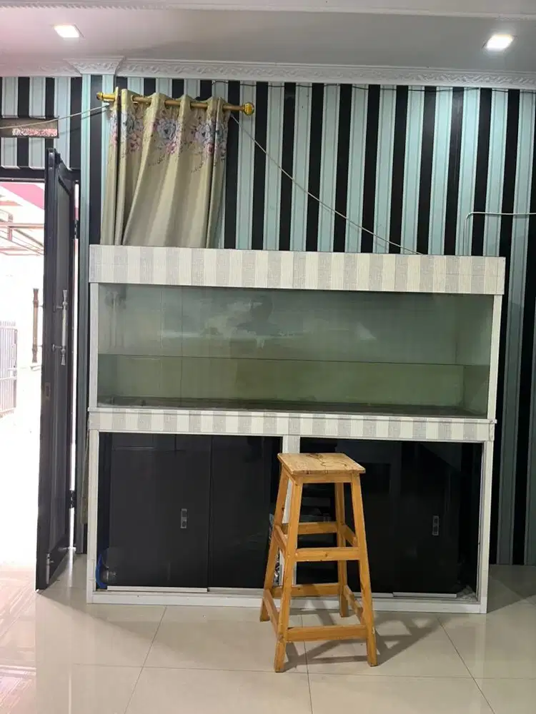 Aquarium alumunium 180x60x50