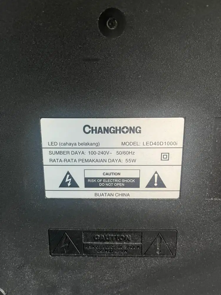 WTS CHANGHONG LED40D1000I