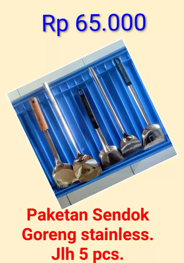 Sendok Goreng paketan berkualitas