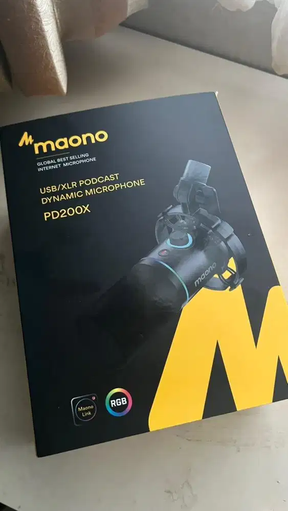 Microphone Condenser Maono PD-200x + Stand