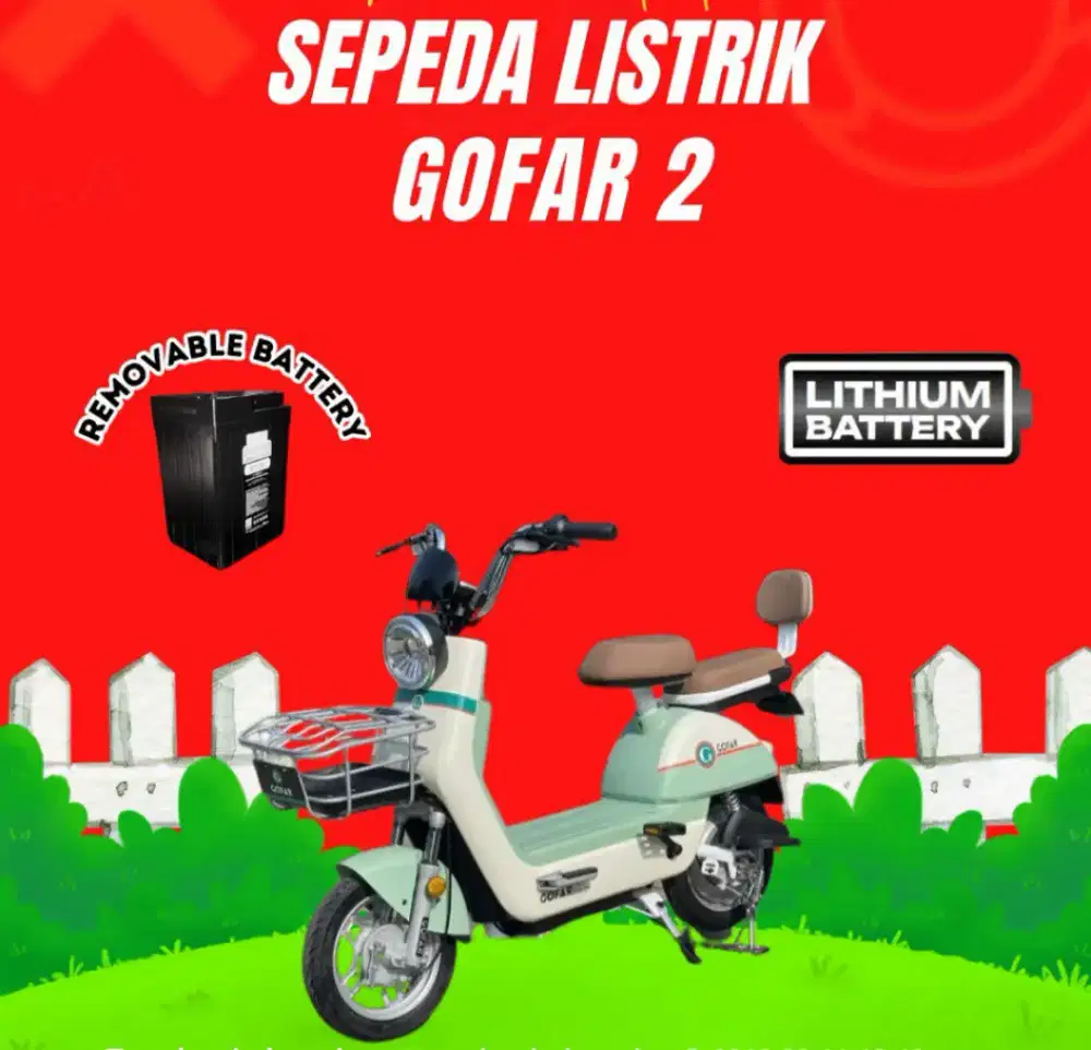 SEPEDA LISTRIK GOFAR 2
