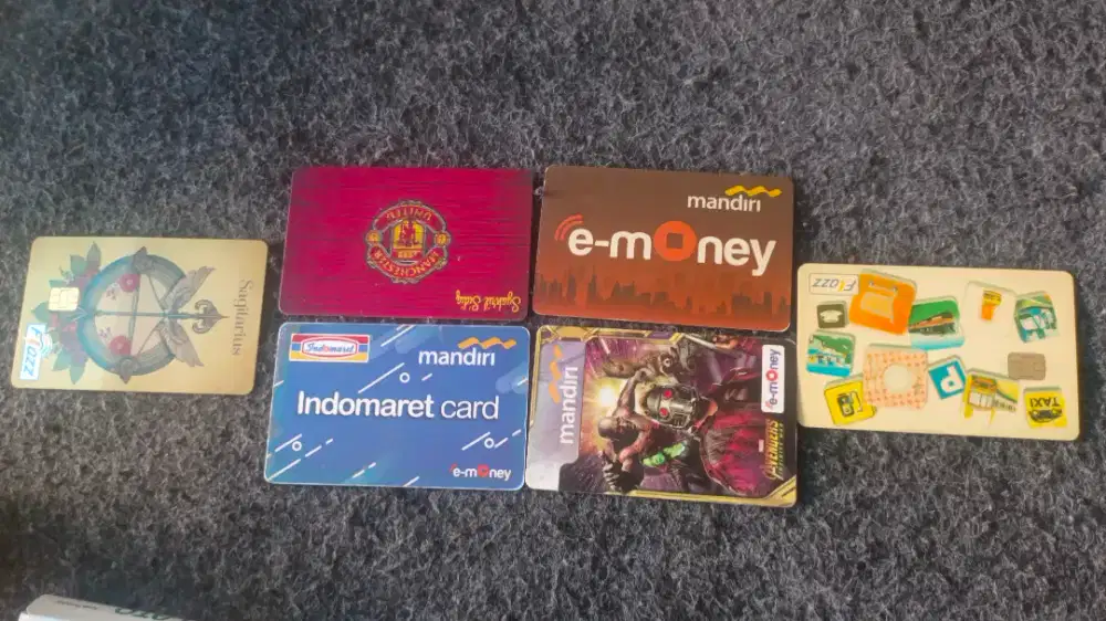 Kartu Prabayar, Flazz BCA dan E-money MANDIRI