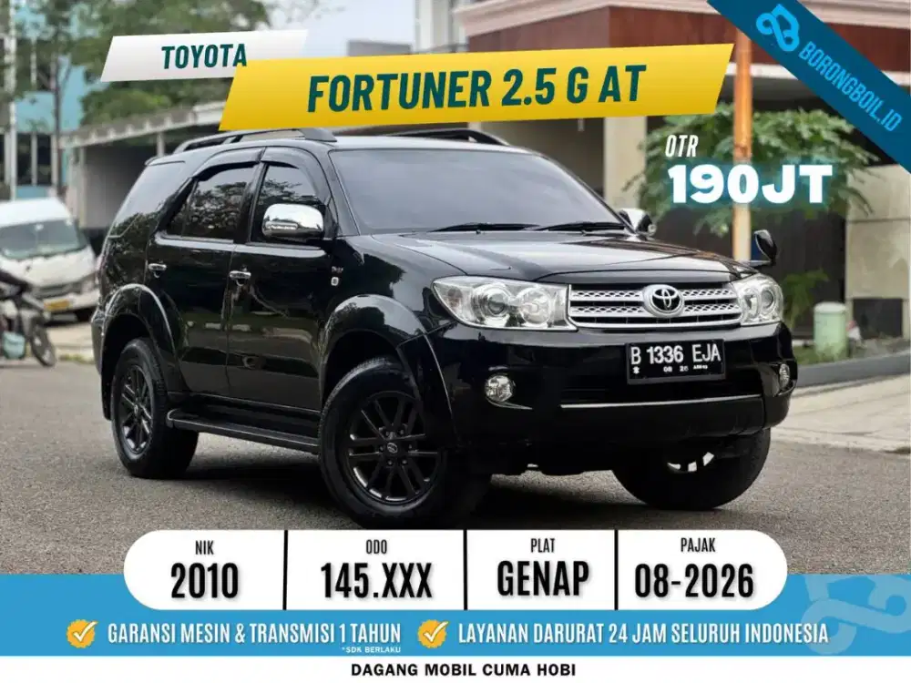 Fortuner G 2.5 AT Diesel 2010