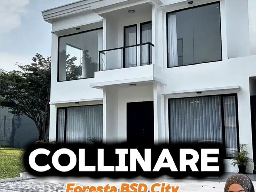 Dijual Rumah Hoek Badan Brand New Collinare Foresta Bsd