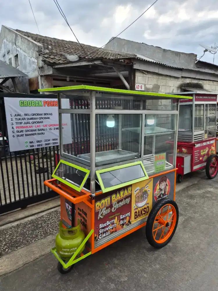 Gerobak Tahu crispy/ sempol/ ayam goreng-DLL