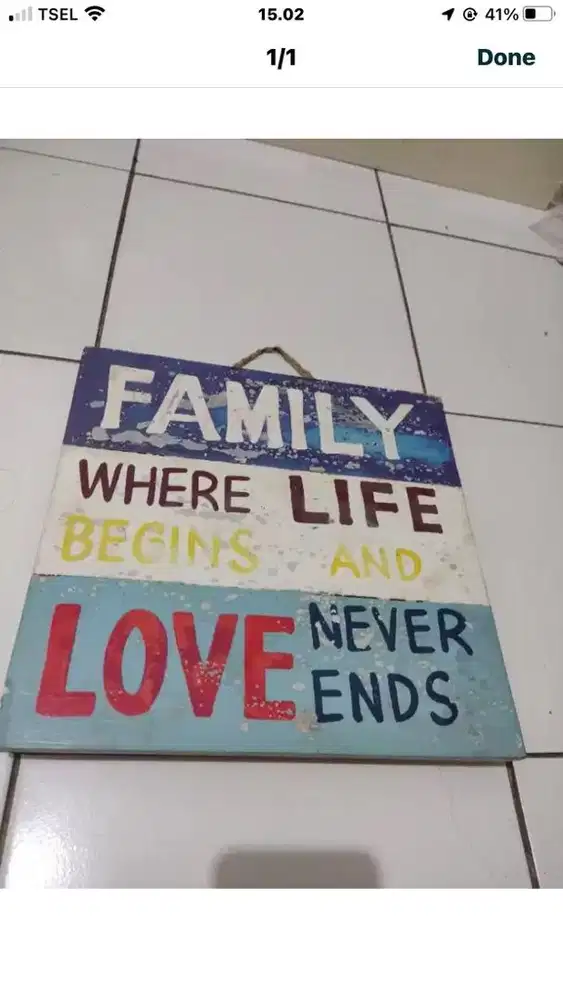 pajangan dinding Quates