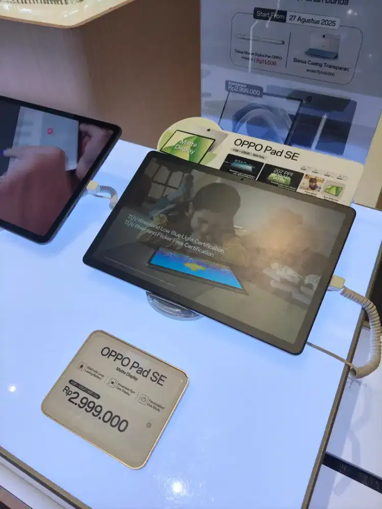 Oppo Pad SE Ready Stock Layar paper mate display
