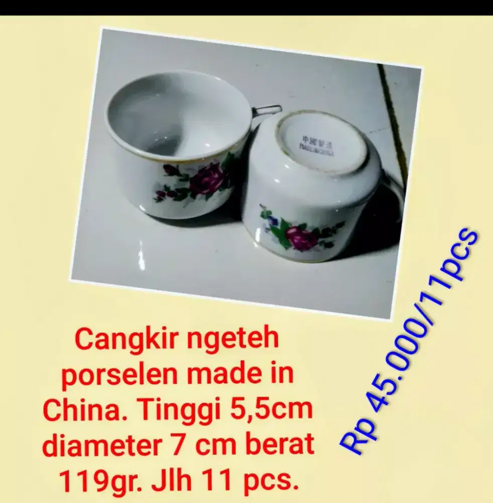 CANGKIR NGETEH KERAMIK CHINA