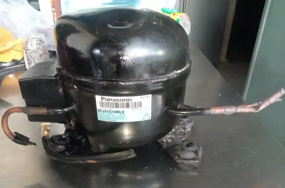 MESIN COMPRESSOR 1/6 MERK Panasonic, NORMAL SIAP PASANG/ NETT