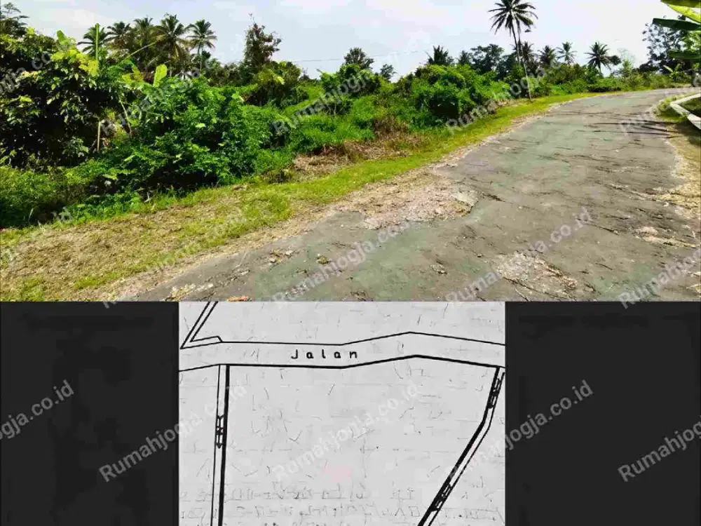 tanah nyaman lingkungan asri Purwobinangun pakem