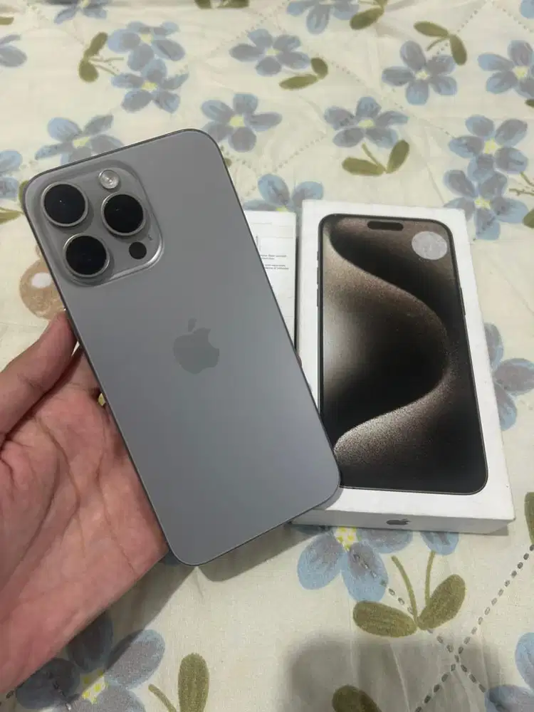 Iphone 15 pro max 256gb ibox like new full original