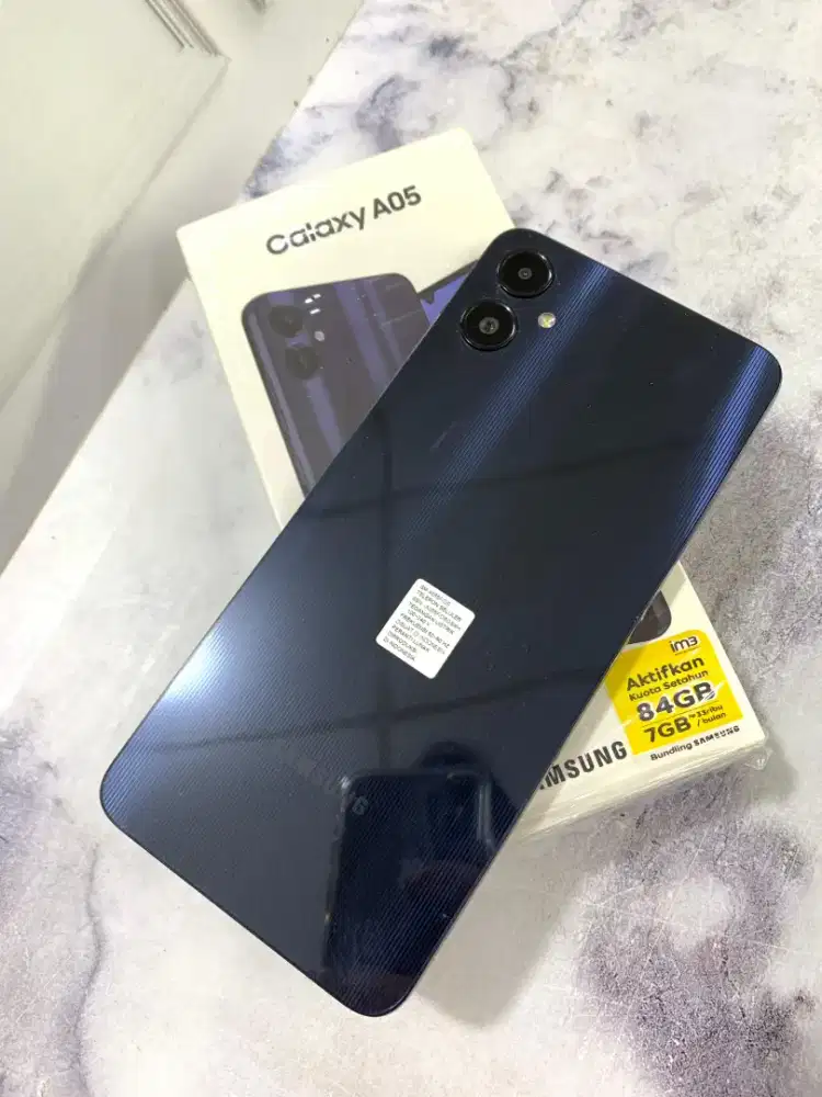Samsung A05 6/128 black sein lengkap