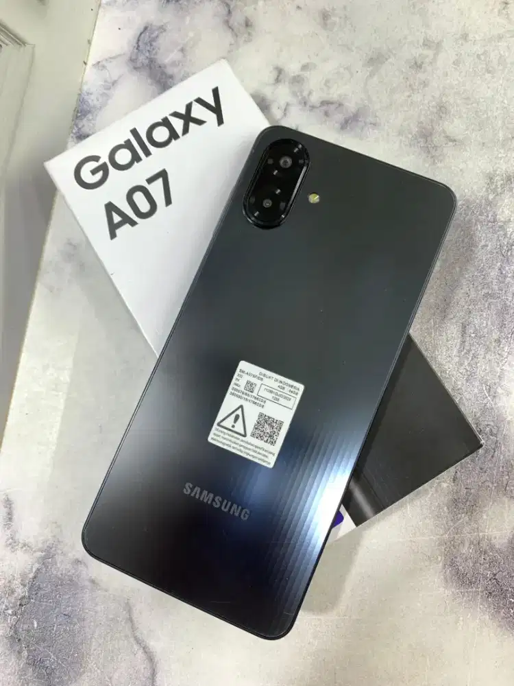 Samsung A07 4/64 black sein lengkap
