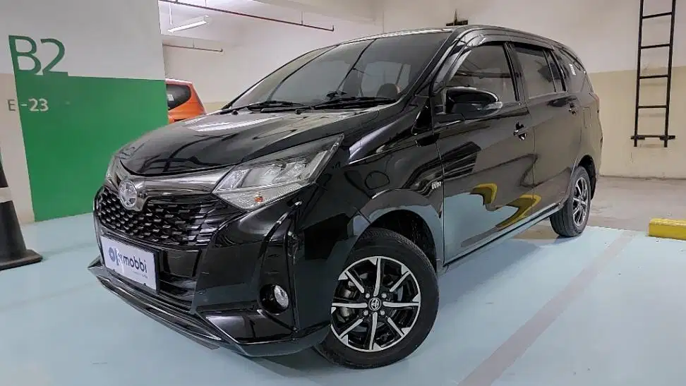 TDP 7,JT Toyota Calya 1.2 G Bensin-AT Hitam 2022