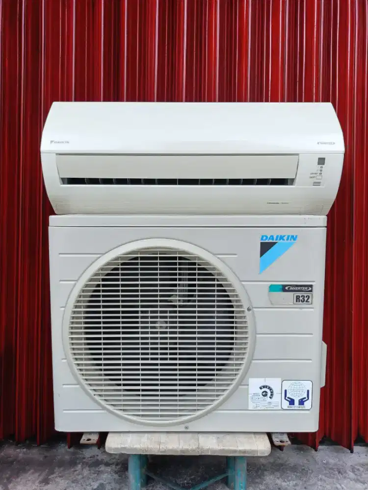 Jual AC Daikin inverter 1/5pk hemat listrik barang copotan kantor ori