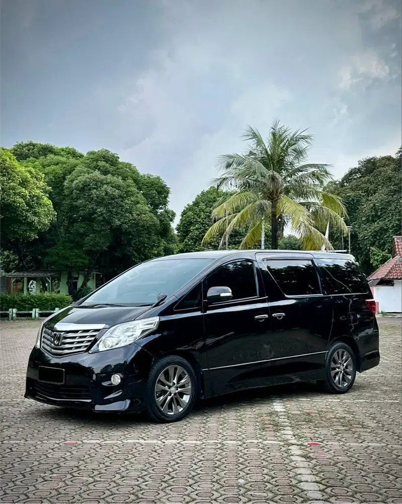 Toyota Alphard S Hitam 2010 Tdp Menarik Orisinil Murmer Antik Bu Baru