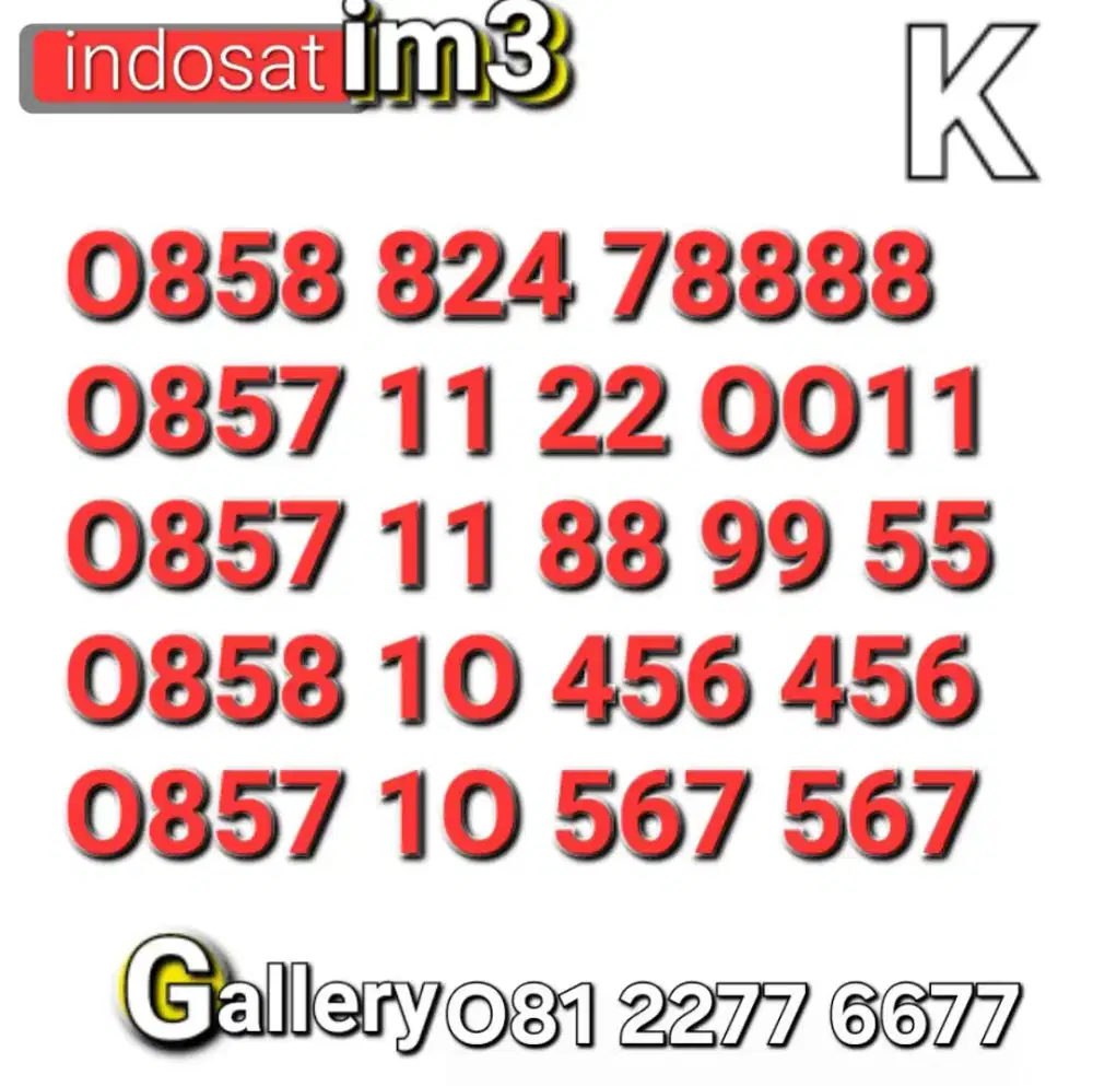 Nomor im3 567_567