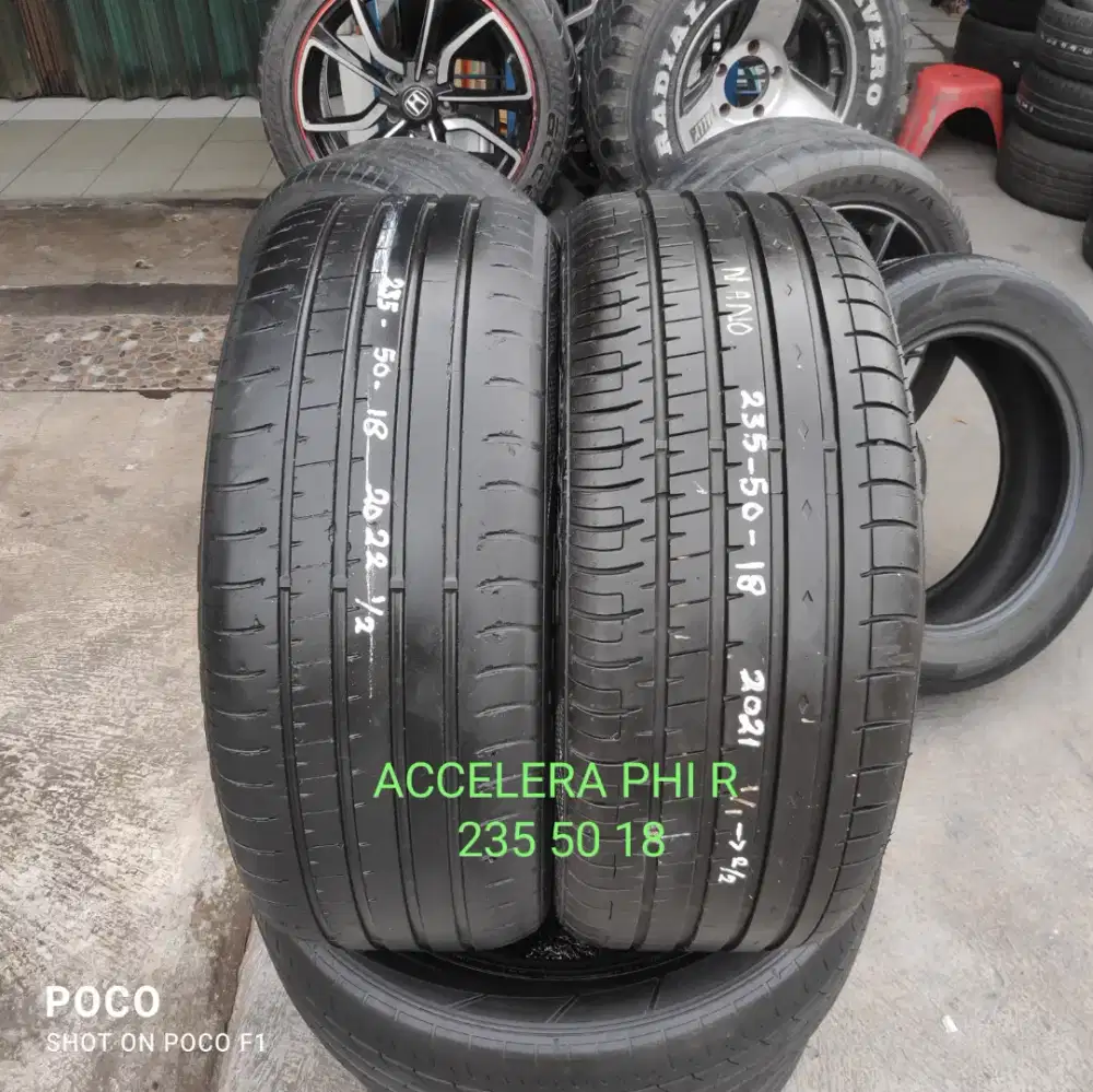 2 pcs ACCELERA PHIR 235_50_18 (2022 + 2021)