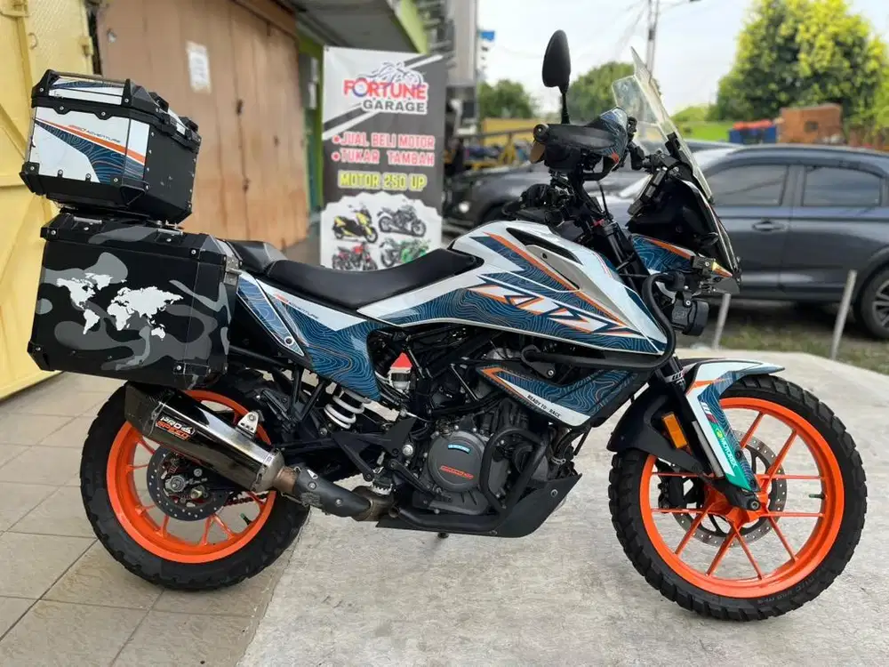 KTM ADV 390 ABS 2022 PUTIH FULL PAPER MODS ADVENTURE GS 310 DUKE RC