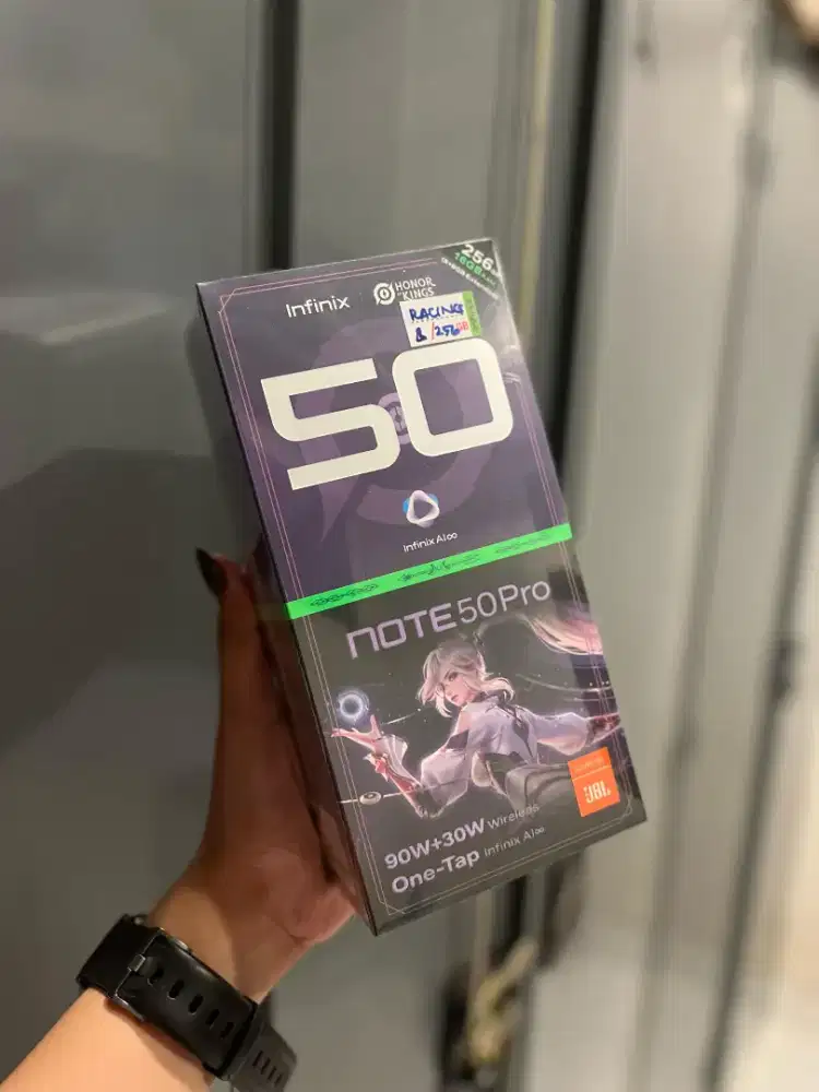 Infinix Note 50 Pro 8GB+8GB/256GB Jual Murah New Segel