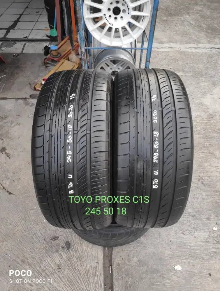FS. : 2 pcs ban second TOYO PROXES C1S 245_50_18 (2020)
