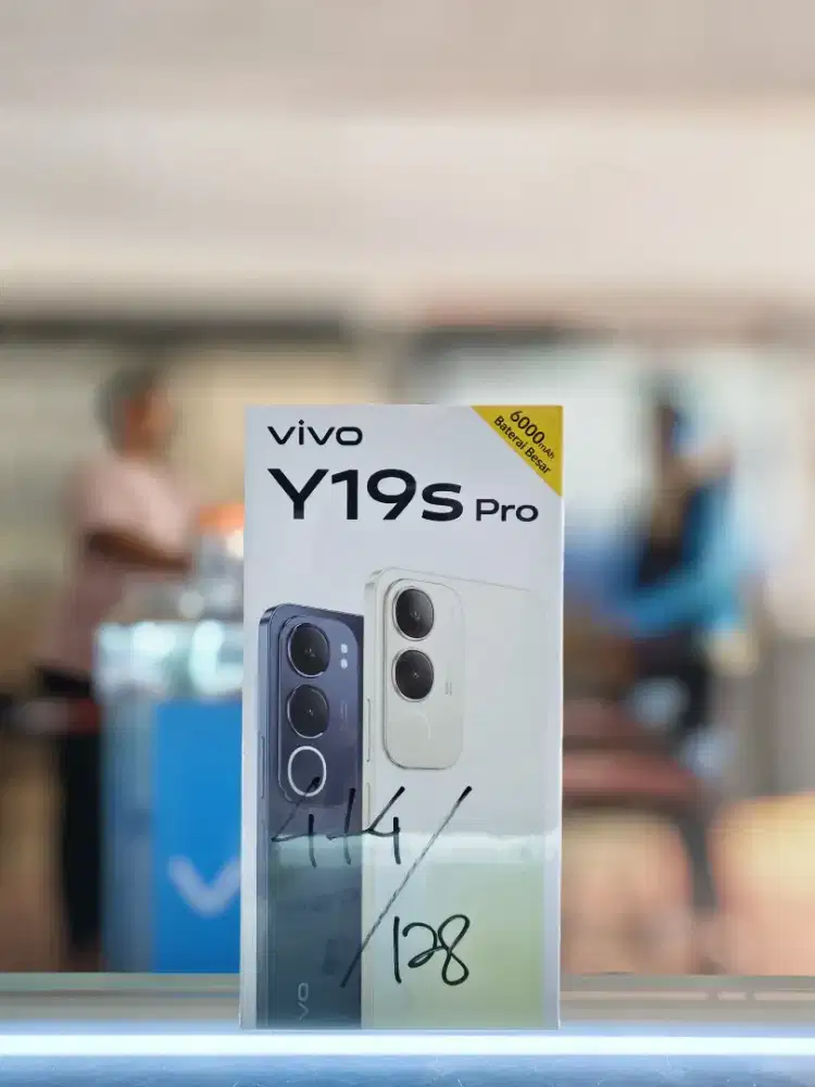 Vivo Y19spro 4+4/128 baterai 6000 mAh