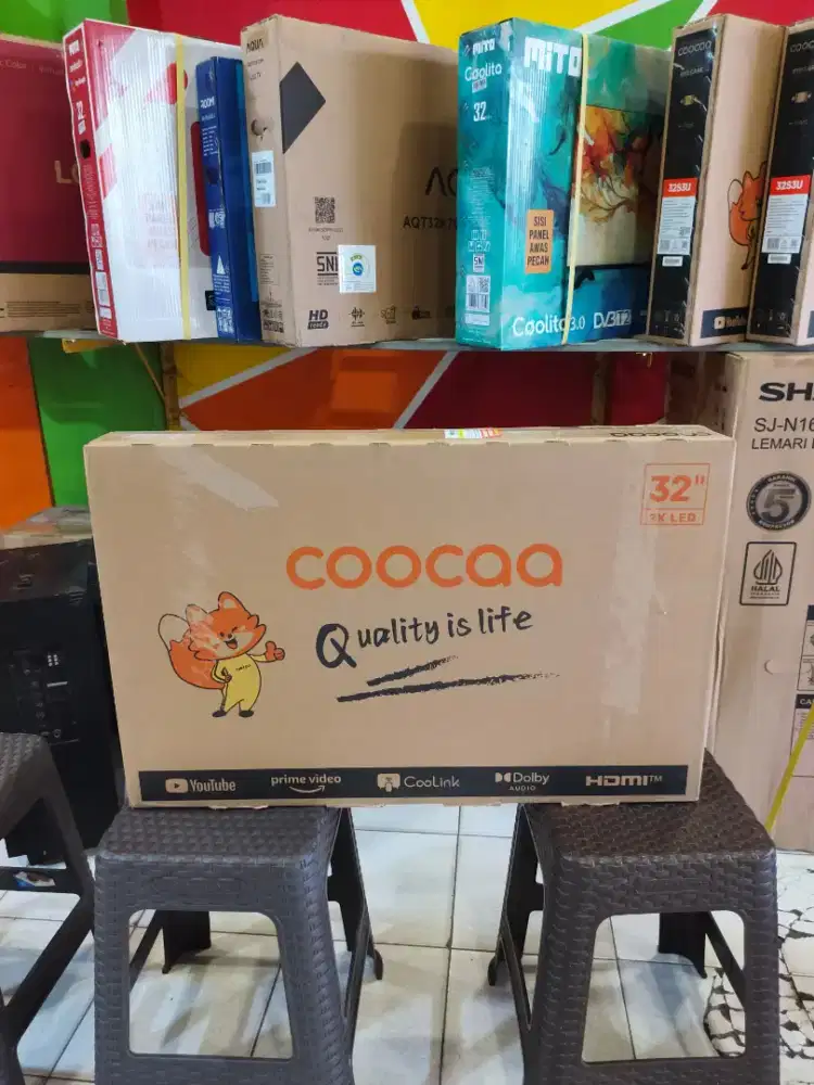 Coocaa Smart TV 32 inch Promo Terbatas Bisa Kredit