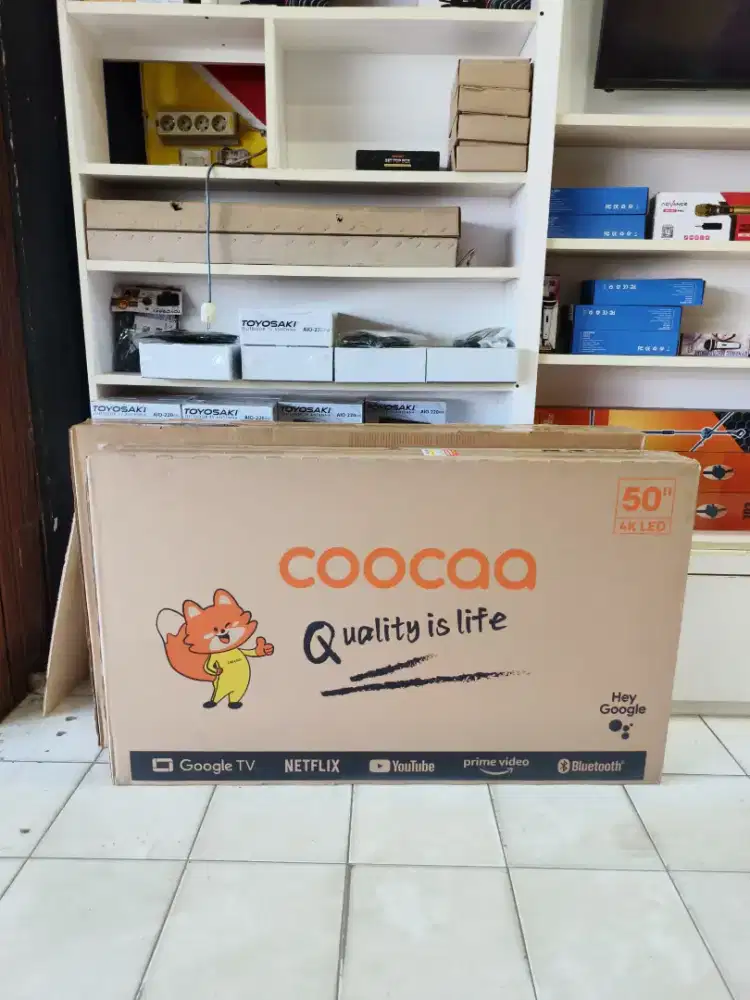 Coocaa Google TV 50 inch Promo Terbatas Bisa Kredit