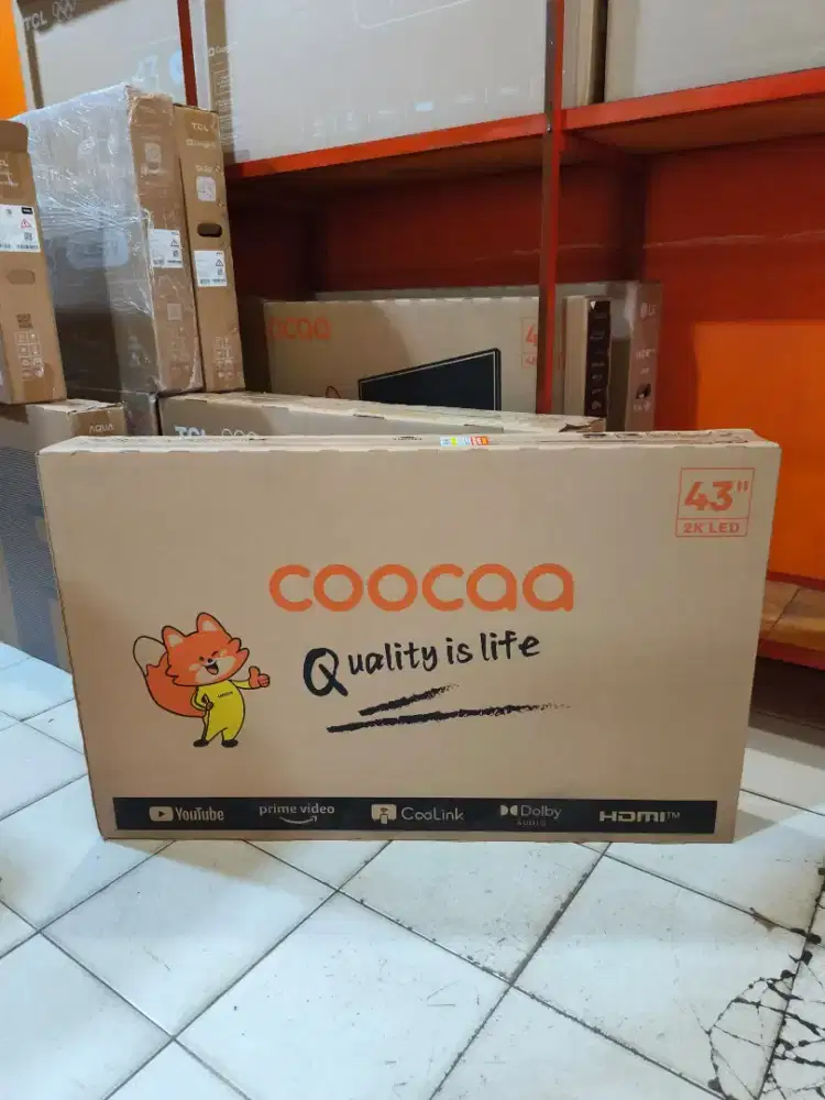 Coocaa Smart TV 43 inch Promo Terbatas Bisa Kredit