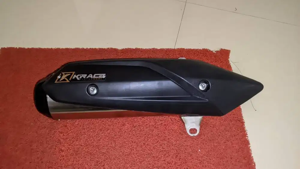 EX - Knalpot Standard Racing Vario LED New (K-Race) Inlet 38mm