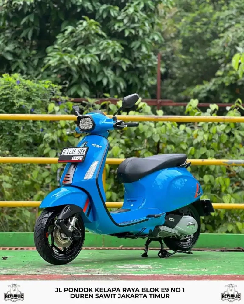 DIJUAL PIAGGIO VESPA SPRINT S 150 IGET ABS LED TH 2024 LIKE NEW