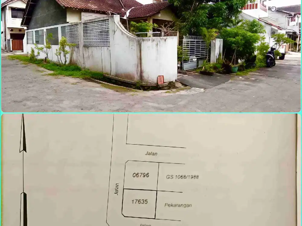 tanah di perumahan candi gebang condongcatur