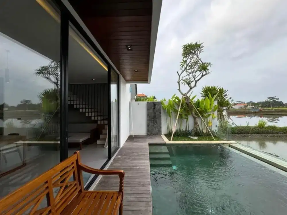 For Sale Villa Fully Furniture At Ubud Bali.  2 Unit Villa Brand New View Sawah Area Singakerta Ubud Bali.