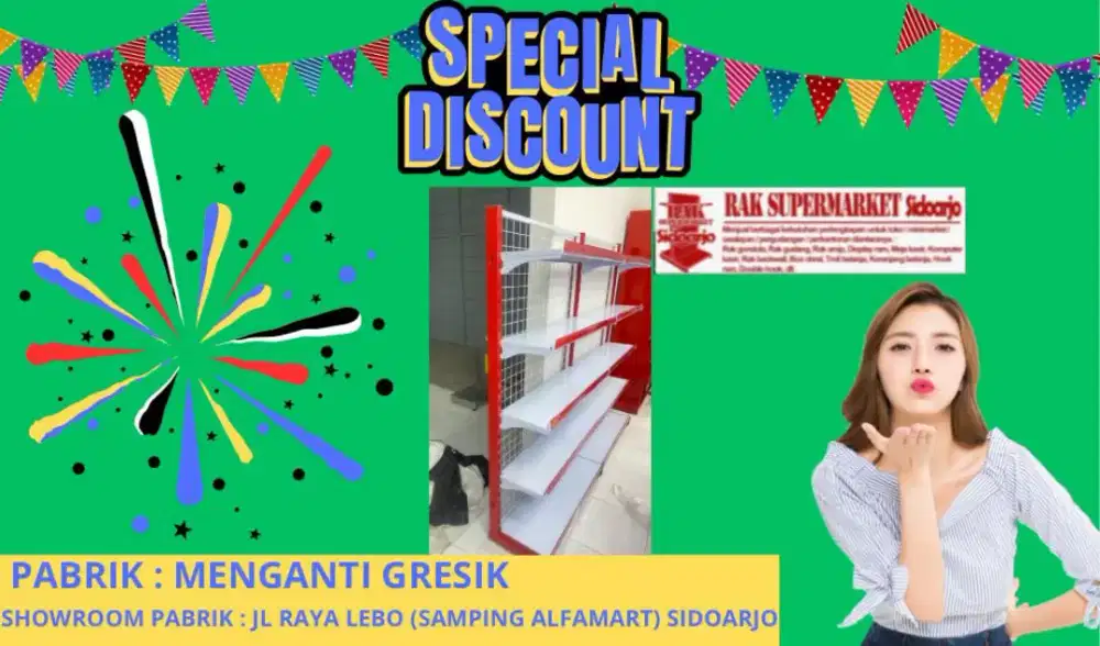 Rak minimarket gondrola