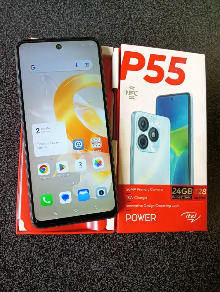 ITEL P55 RAM 8GB/128GB kelurga Infinix