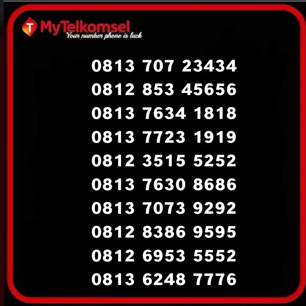 Nomer cantik simpati