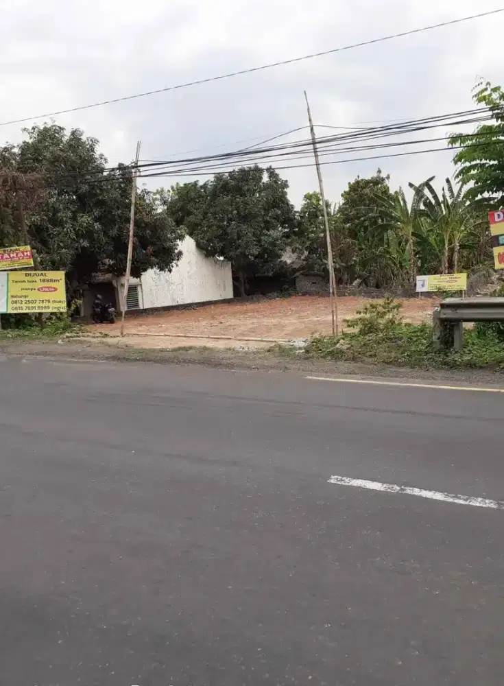 Tanah murah dan strategis cocok buat bisnis