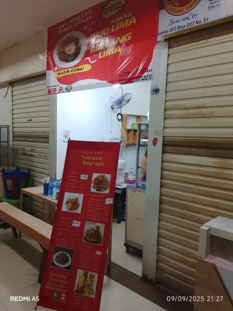 Dijual Peralatan dagang siap dagang