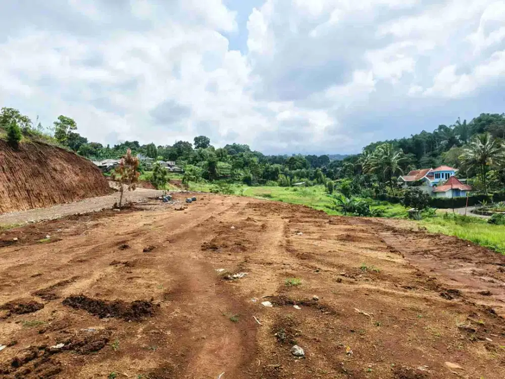 Tanah di puncak bogor kawasan villa akses bagus