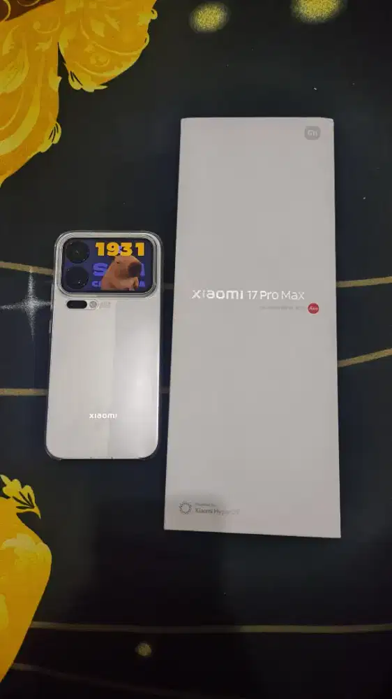 XIAOMI 17 PRO MAX 16/1TB WARNA PUTIH TERDAFTAR BEA CUKAI