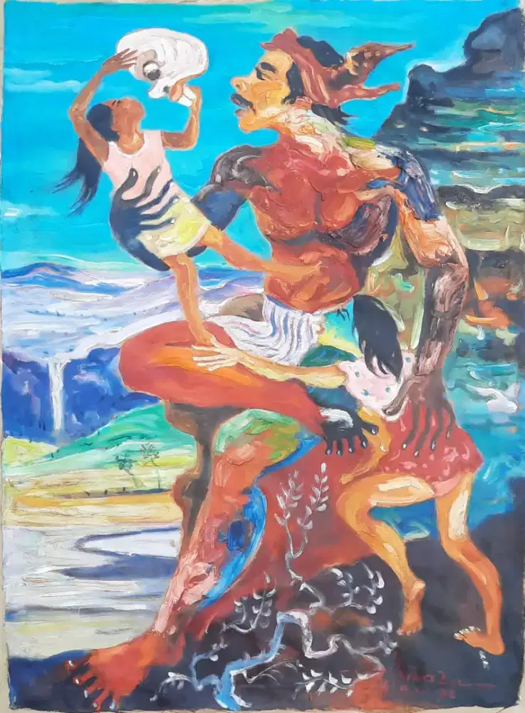 LUKISAN MAESTRO HENDRA GUNAWAM