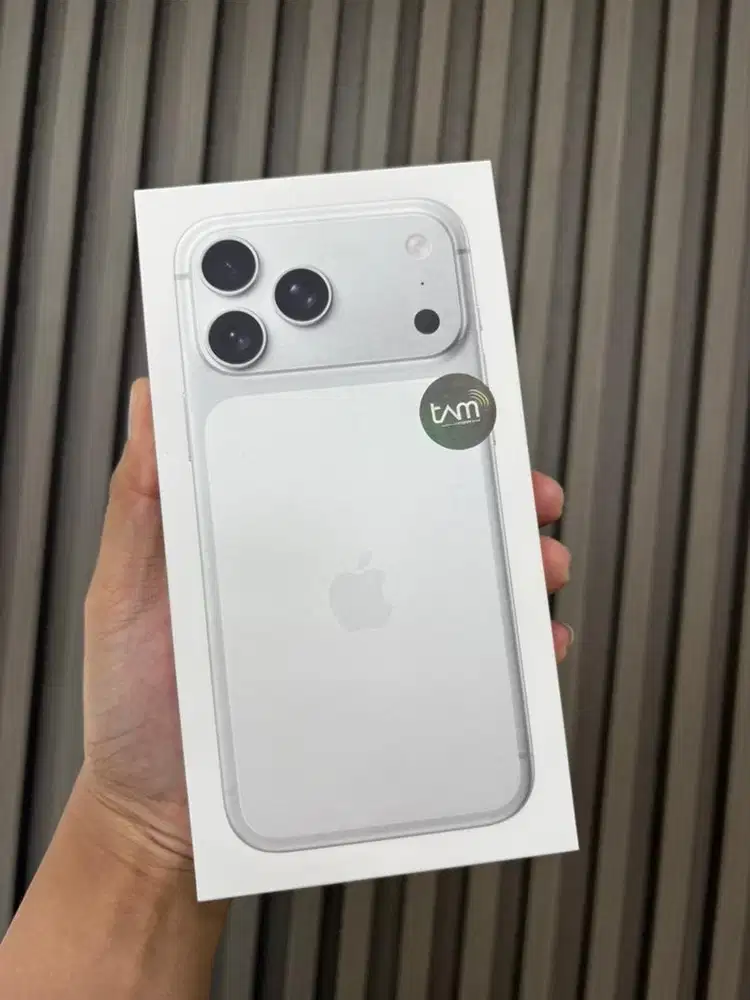 iPhone 17 Pro dan Promax Silver New Resmi