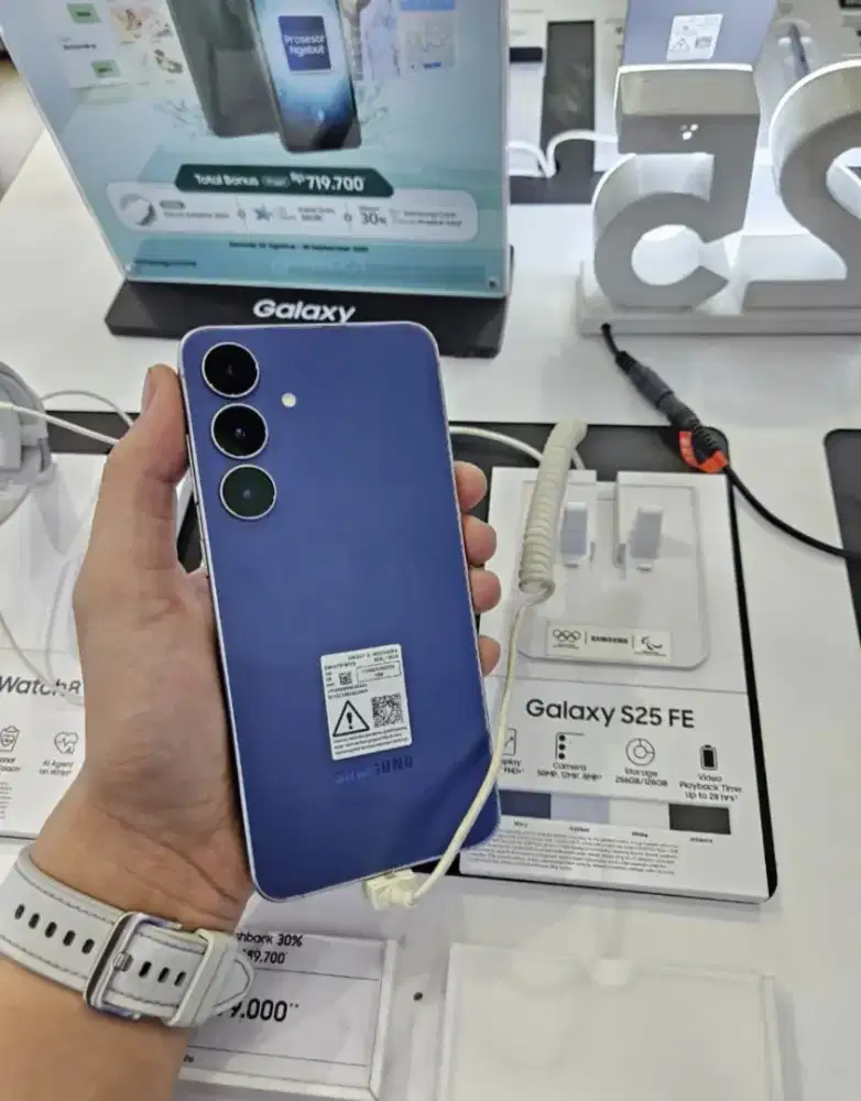 Samsung S25 Fe 5G 8/256GB garansi resmi tam 1 tahun