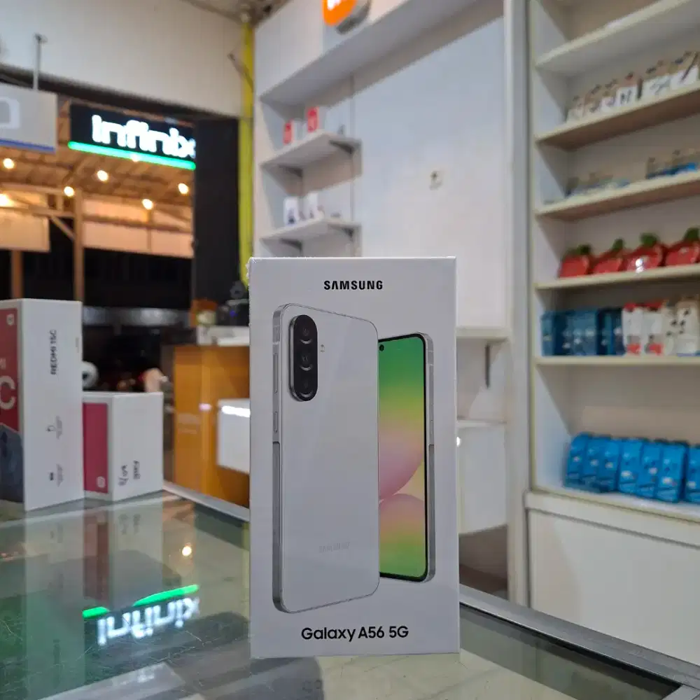 Samsung A56 5G 12/256GB garansi resmi tam 1 tahun