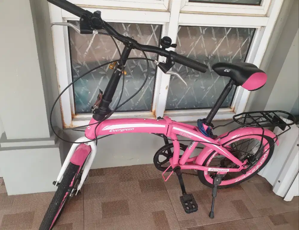 Sepeda lipat 2 Evergreen 20, 7speed Shimano