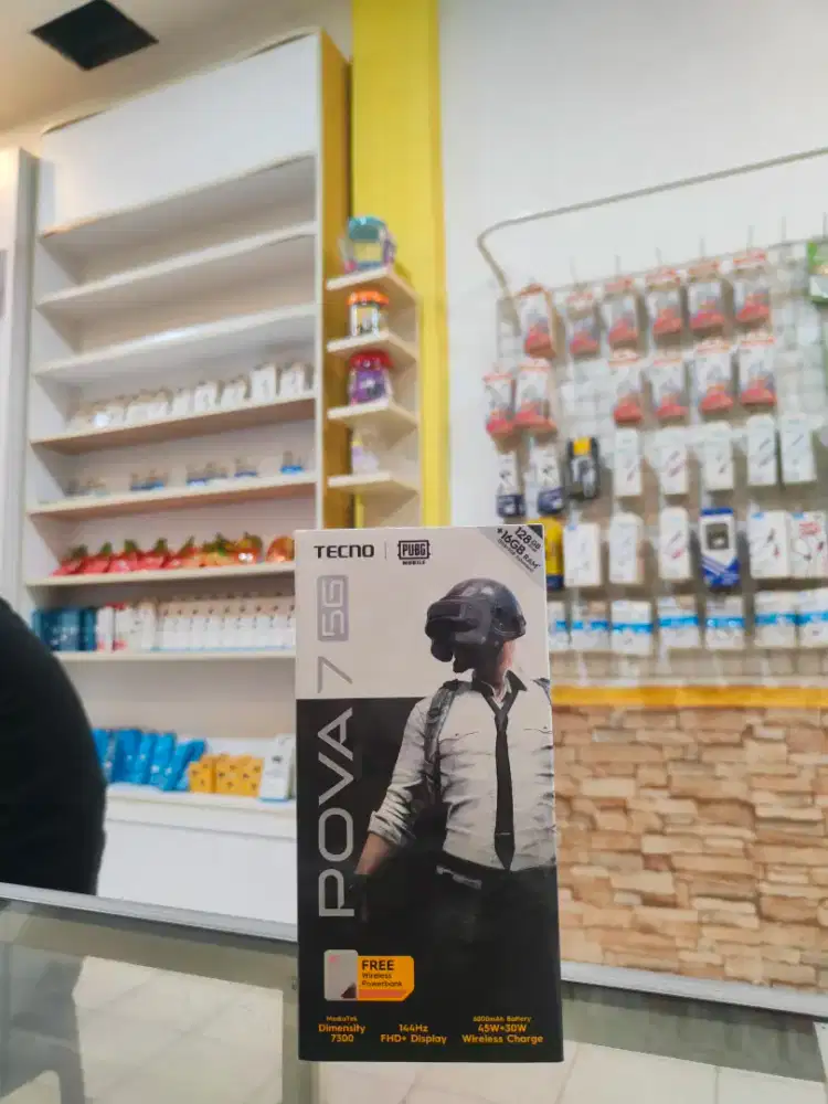 Tecno pova 7 5G 8/12GB Garansi Resmi